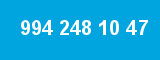 994 248 10 47 994 248 10 47